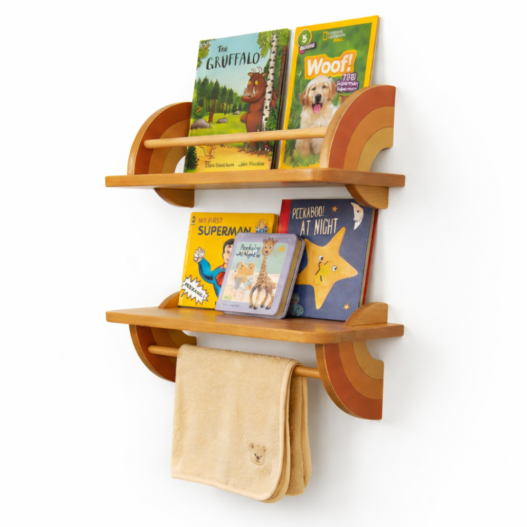 Rainbow Floating Shelf