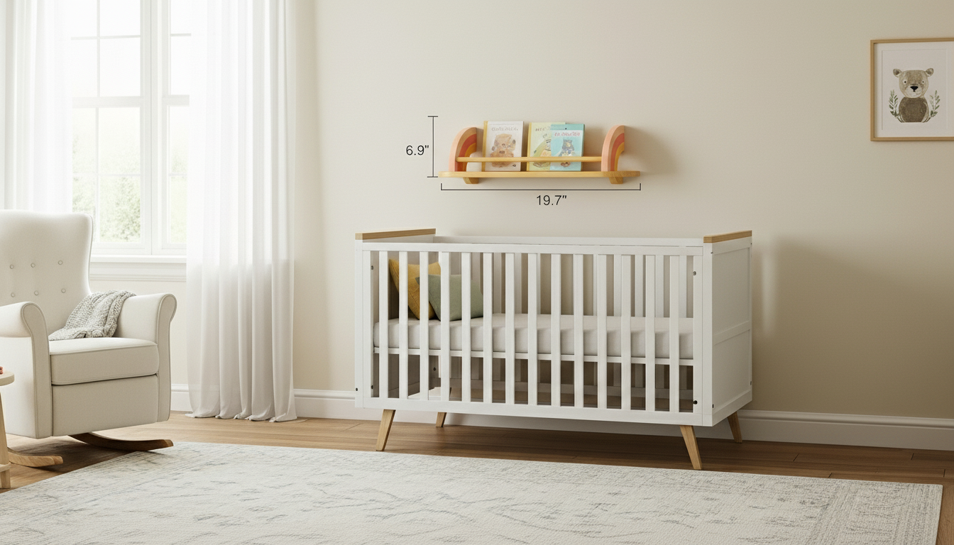 Rainbow Floating Shelf