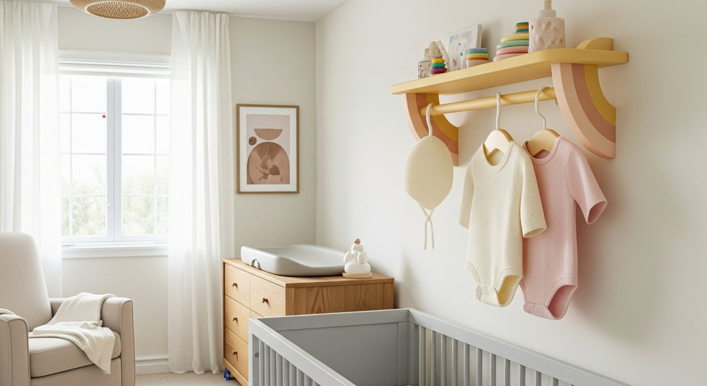Rainbow Floating Shelf