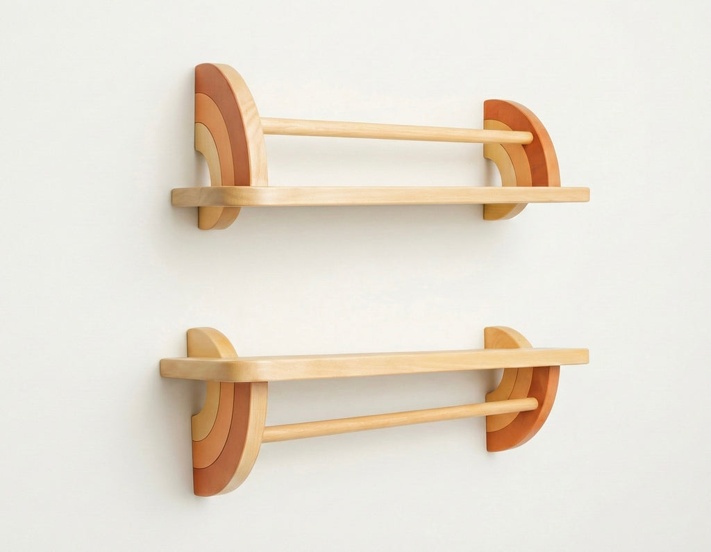 Rainbow Floating Shelf